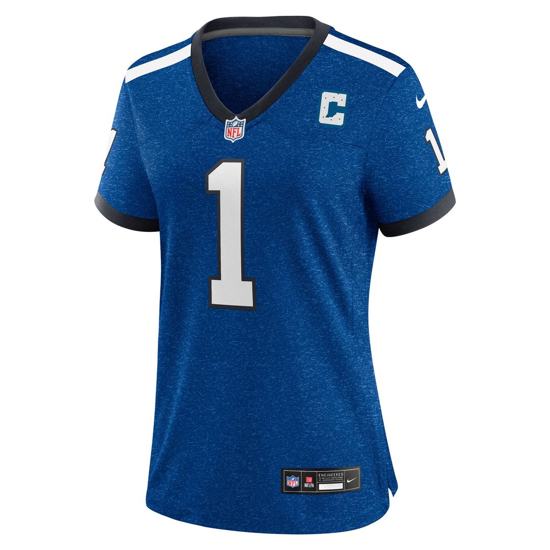 Ahmad Sauce Gardner Indianapolis Colts Nike Women's Alternate 2 Indiana Nights Game Jersey -  Heather Royal