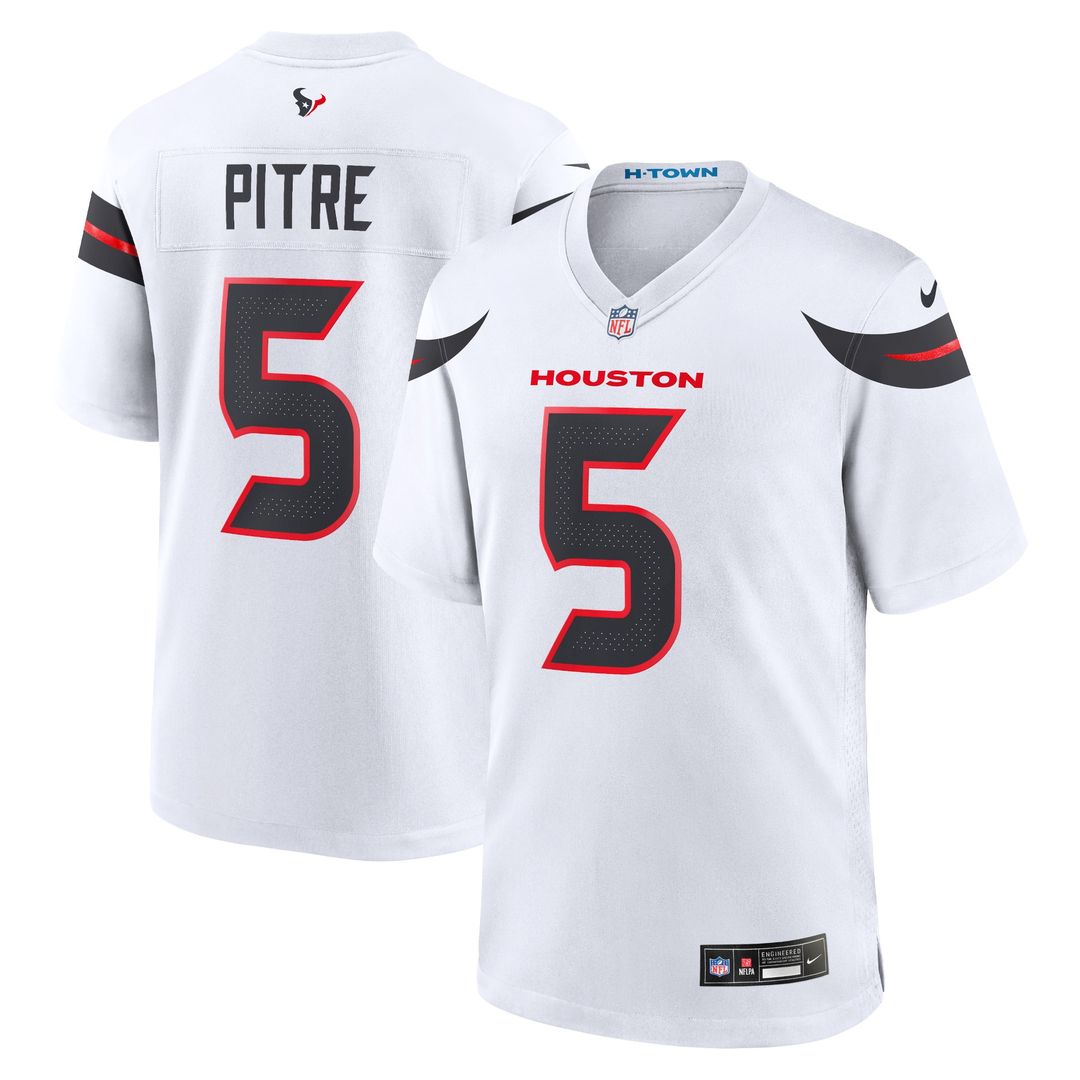 Jalen Pitre Houston Texans Nike Game Jersey - White