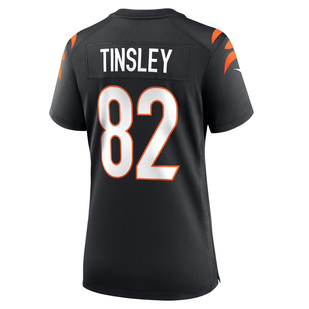 Mitchell Tinsley Cincinnati Bengals Nike Women's Team Game Jersey -  Black