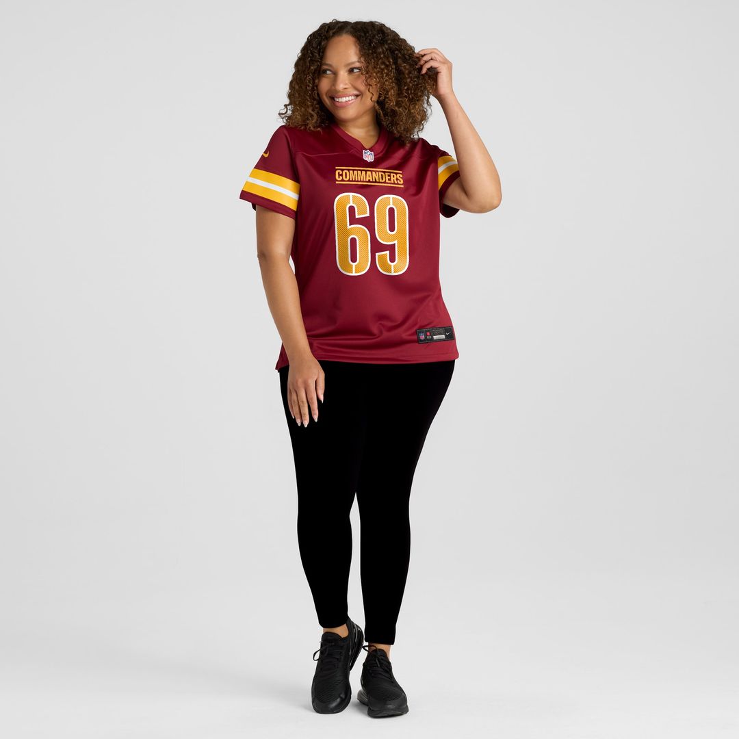 Tyler Ott Washington Commanders Nike Women's Team Game Jersey -  Burgundy