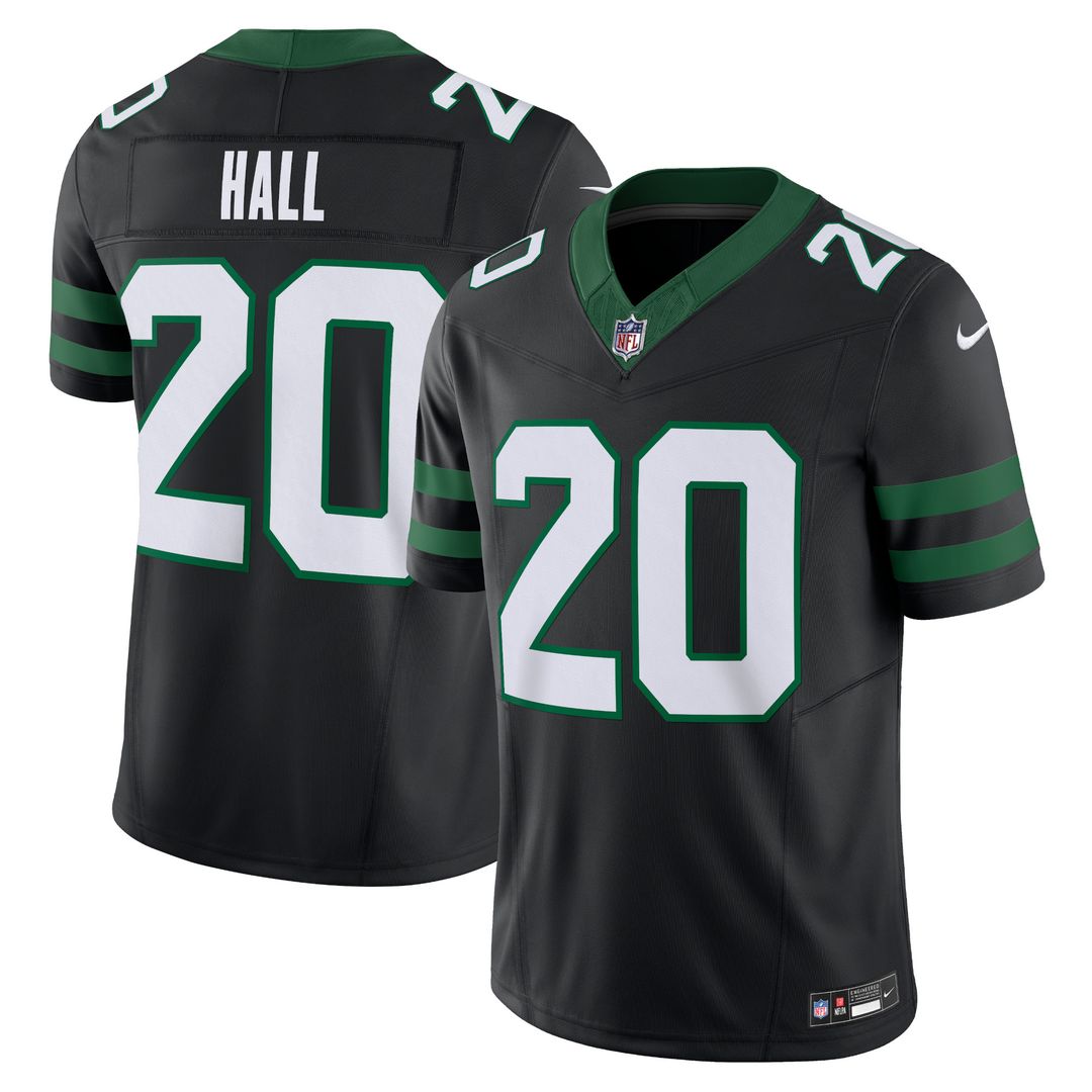 Breece Hall New York Jets Nike Alternate Vapor F.U.S.E. Limited Jersey  - Legacy Black