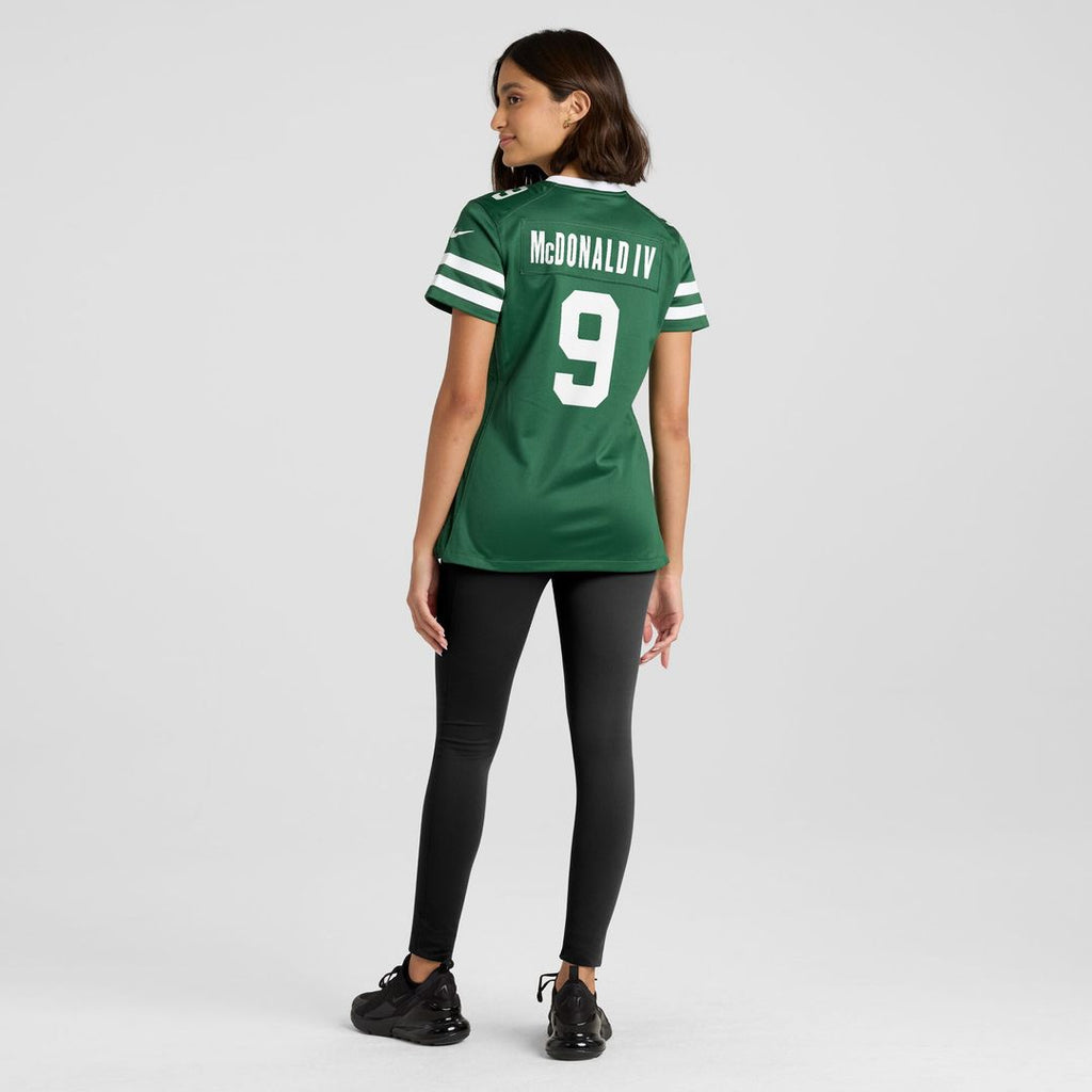 Will McDonald IV New York Jets Nike Women's Team Game Jersey - Legacy Green