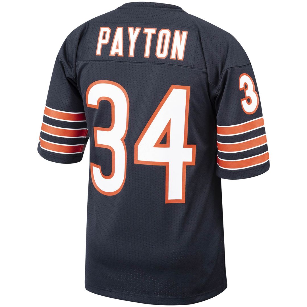 Walter Payton Chicago Bears 1985 Mitchell & Ness Authentic Throwback Retired Player Jersey - Navy