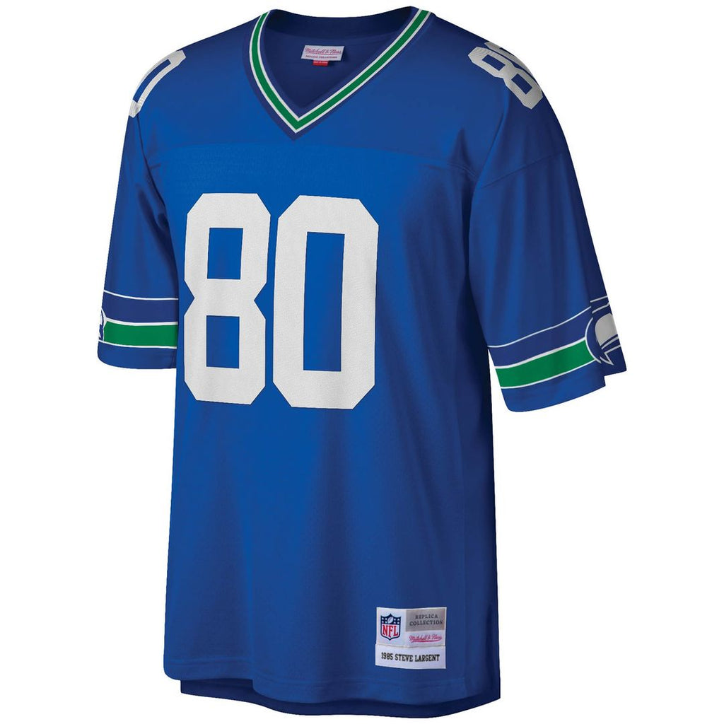 Steve Largent Seattle Seahawks Mitchell & Ness Legacy Replica Jersey - Royal