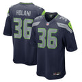 George Holani Seattle Seahawks Nike Team Game Jersey -  College Navy