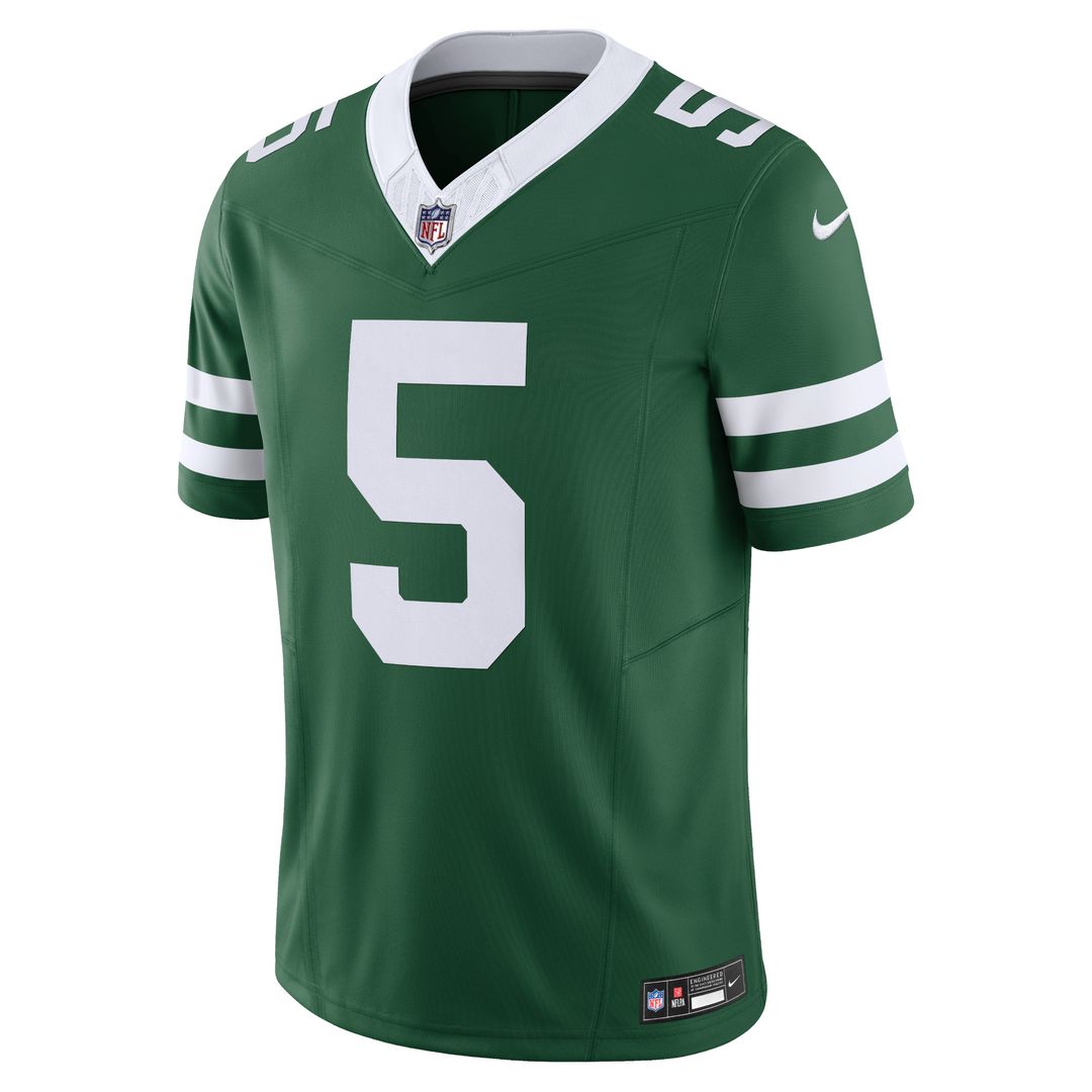 Garrett Wilson New York Jets Nike Vapor F.U.S.E. Limited Jersey - Legacy Green