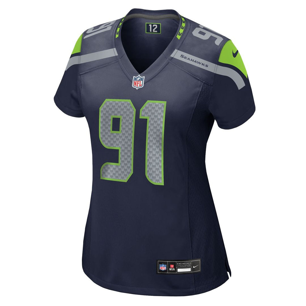 Byron Murphy II Seattle Seahawks Nike Women's Team Game Jersey -  College Navy