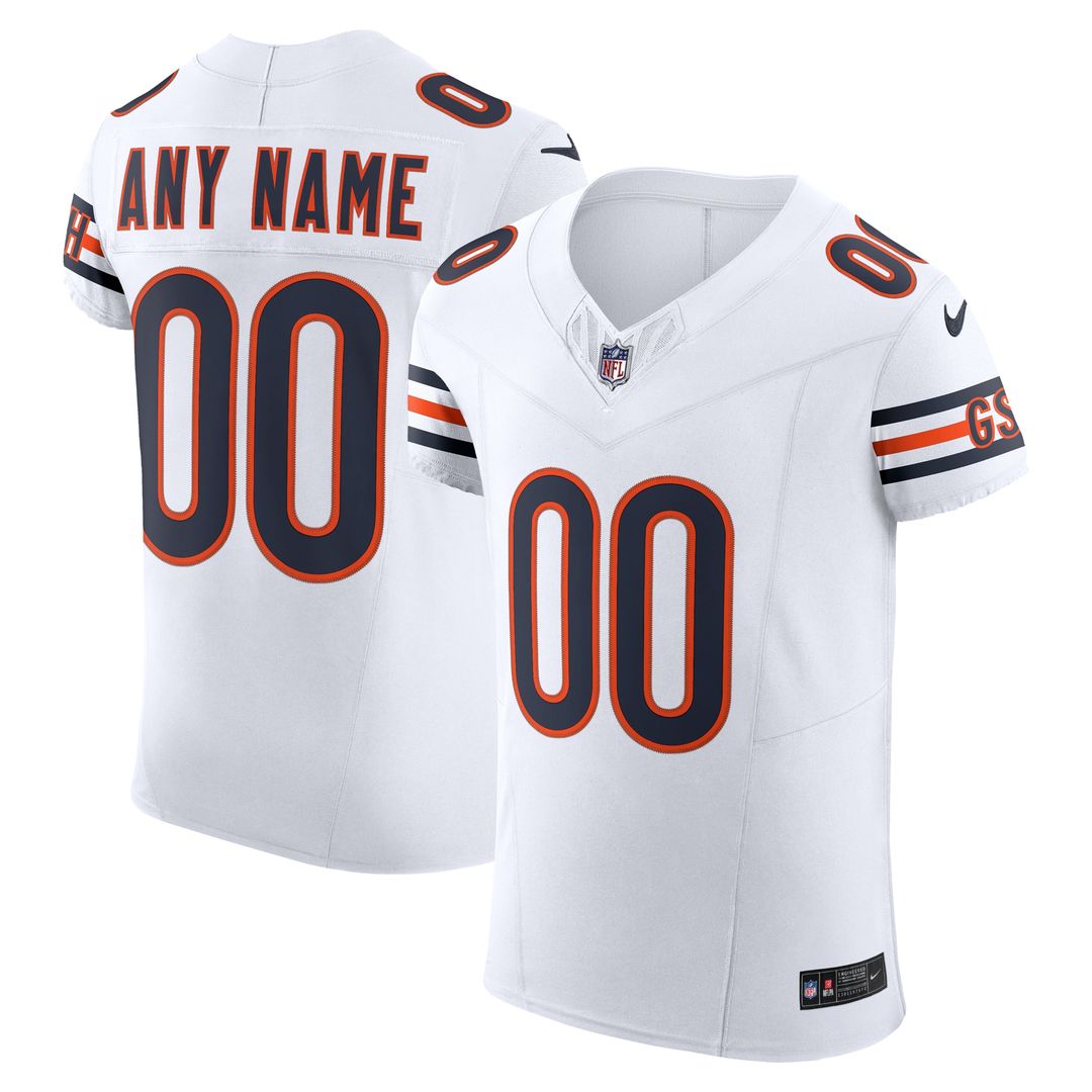 Chicago Bears Nike  Vapor F.U.S.E. Elite Custom Jersey - White