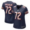 Kiran Amegadjie Chicago Bears Nike Women's  Game Jersey -  Navy