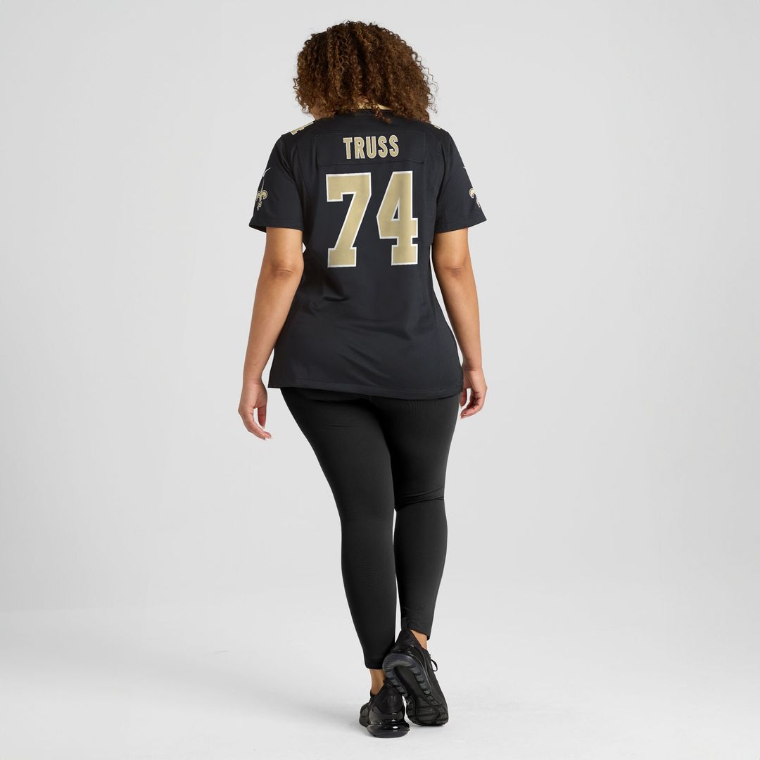 Xavier Truss New Orleans Saints Nike Women's Team Game Jersey -  Black