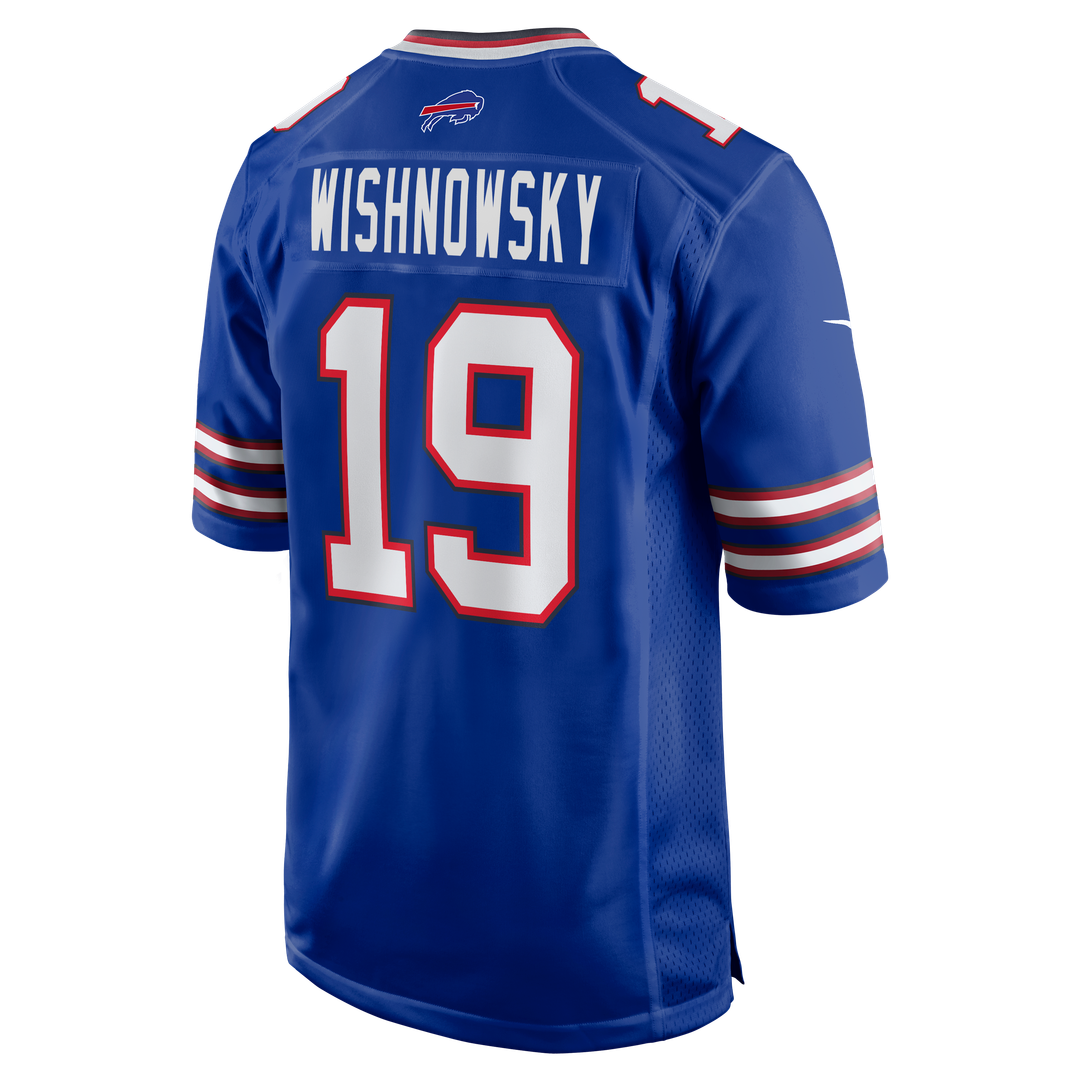 Mitch Wishnowsky Buffalo Bills Nike Team Game Jersey -  Royal