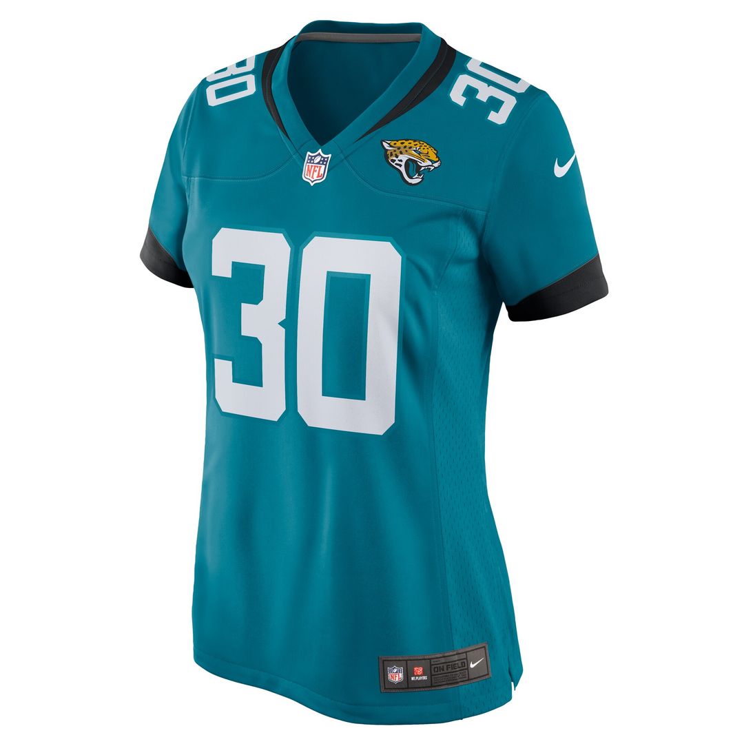 Montaric Brown Jacksonville Jaguars Nike Women's Game Player Jersey - Teal