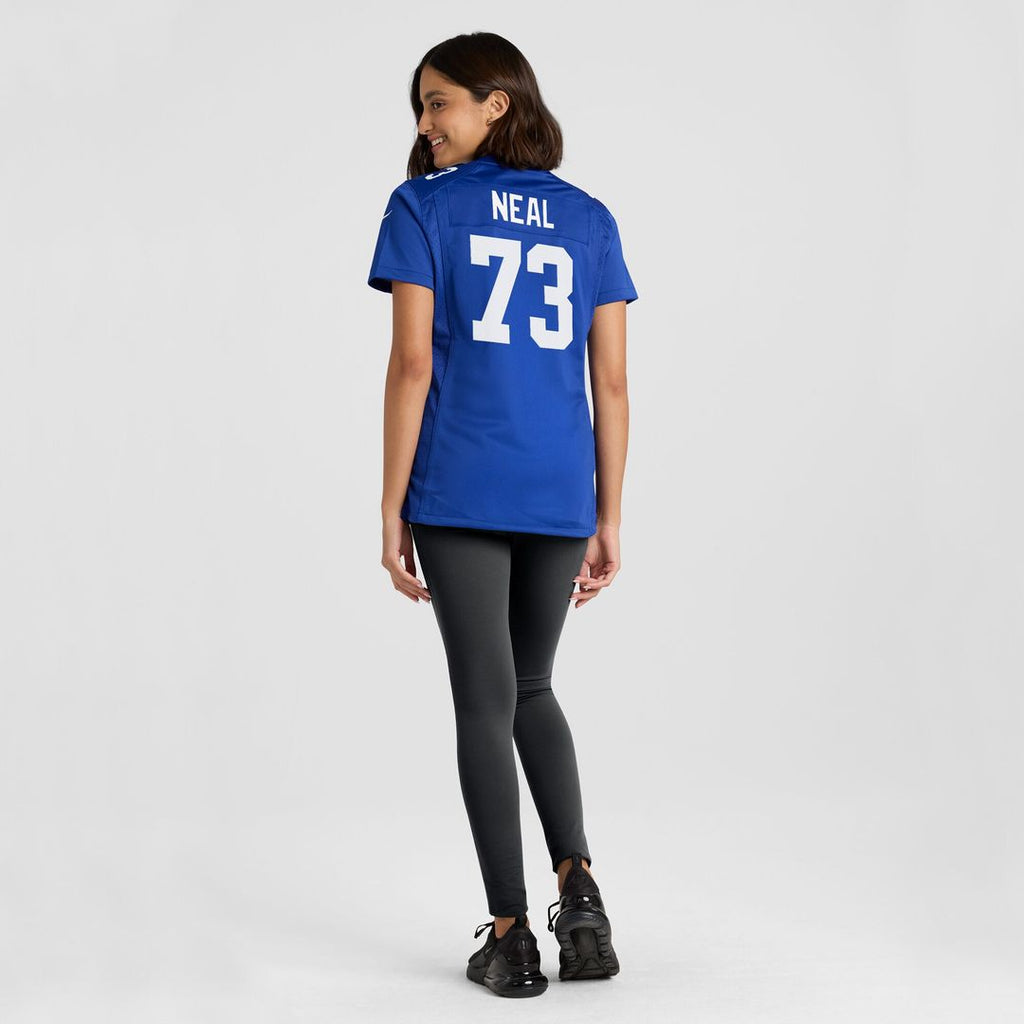 Evan Neal New York Giants Nike Women's Game Player Jersey - Royal