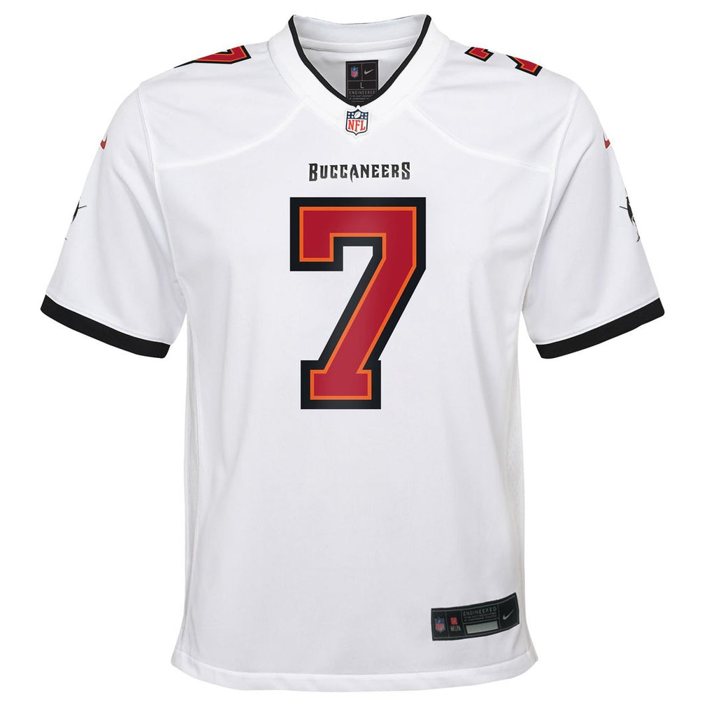 Bucky Irving Tampa Bay Buccaneers Nike Youth White Game Jersey - White