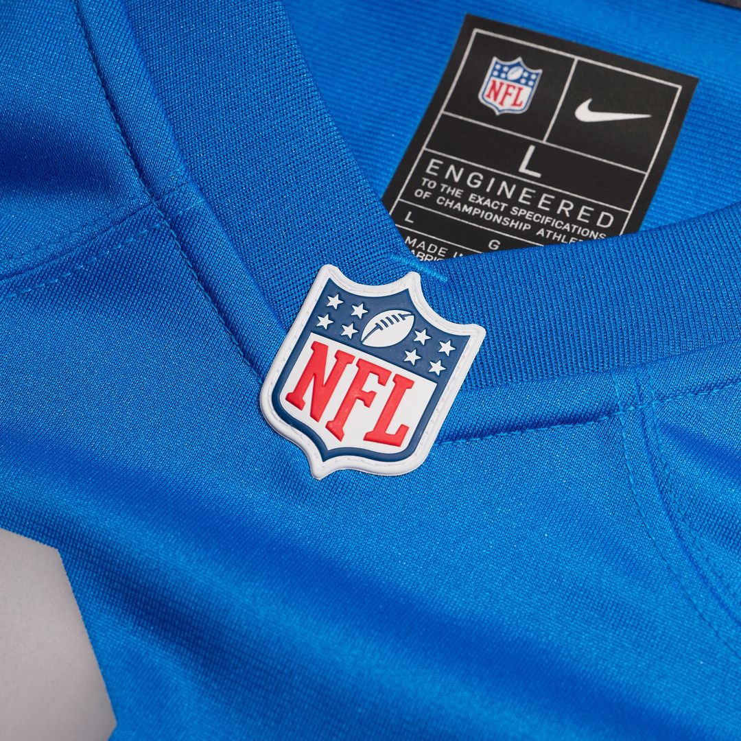 Alex Anzalone Detroit Lions Nike Alternate Game Jersey -  Blue
