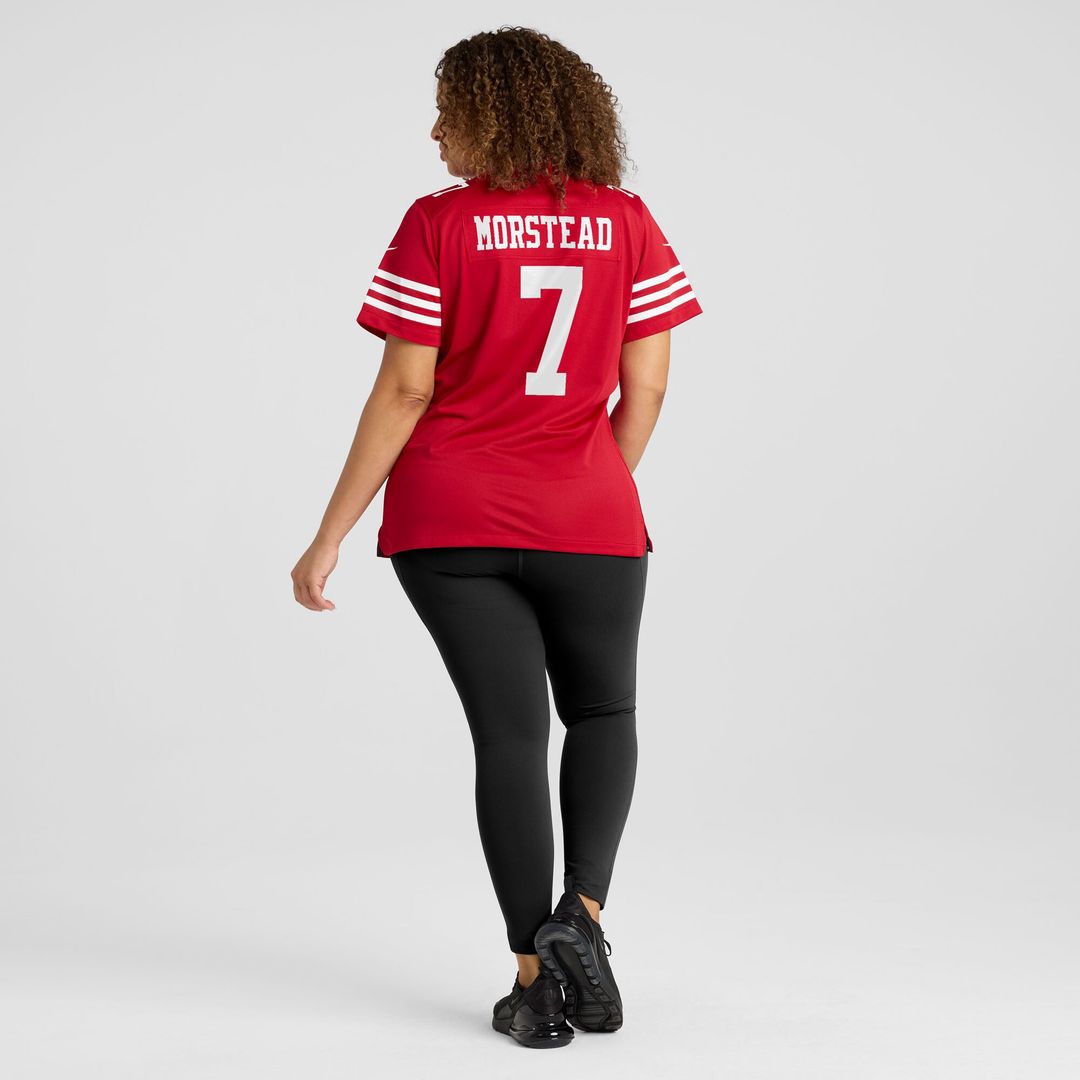 Thomas Morstead San Francisco 49ers Nike Women's Team Game Jersey -  Scarlet