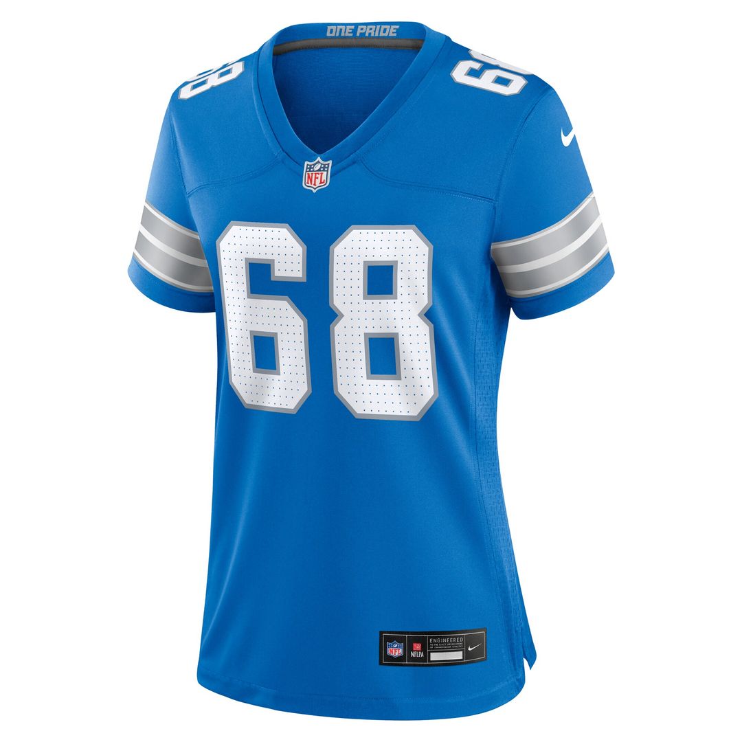 Taylor Decker Detroit Lions Nike Women's Team Game Jersey -  Blue