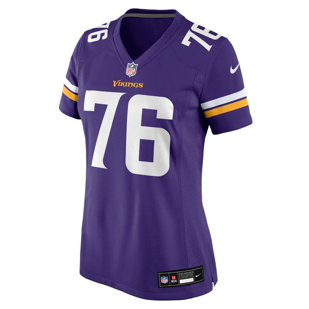 Will Fries Minnesota Vikings Nike Women's Team Game Jersey -  Purple