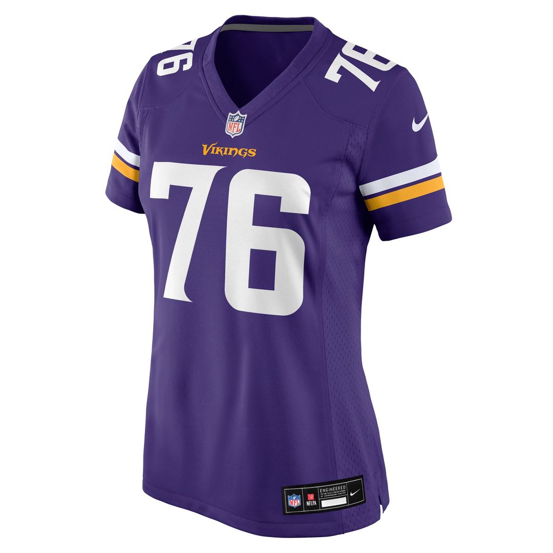 Will Fries Minnesota Vikings Nike Women's Team Game Jersey -  Purple