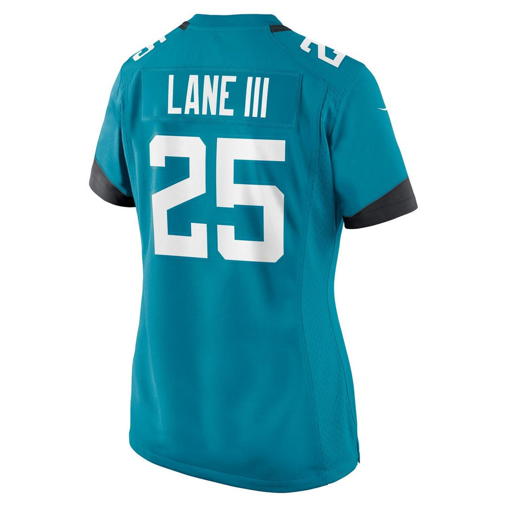 Rayuan Lane III Jacksonville Jaguars Nike Women's Team Game Jersey -  Teal