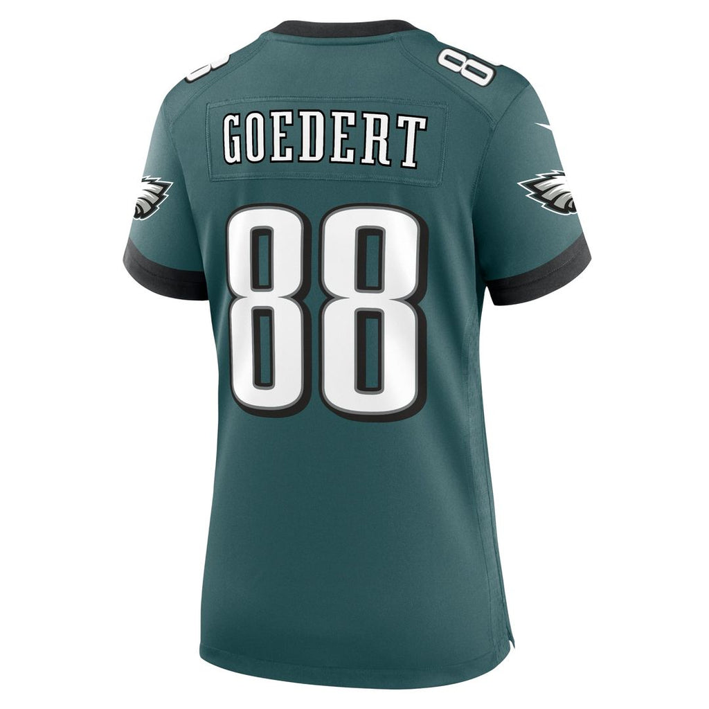 Dallas Goedert Philadelphia Eagles Nike Women's Team Game Jersey - Midnight Green