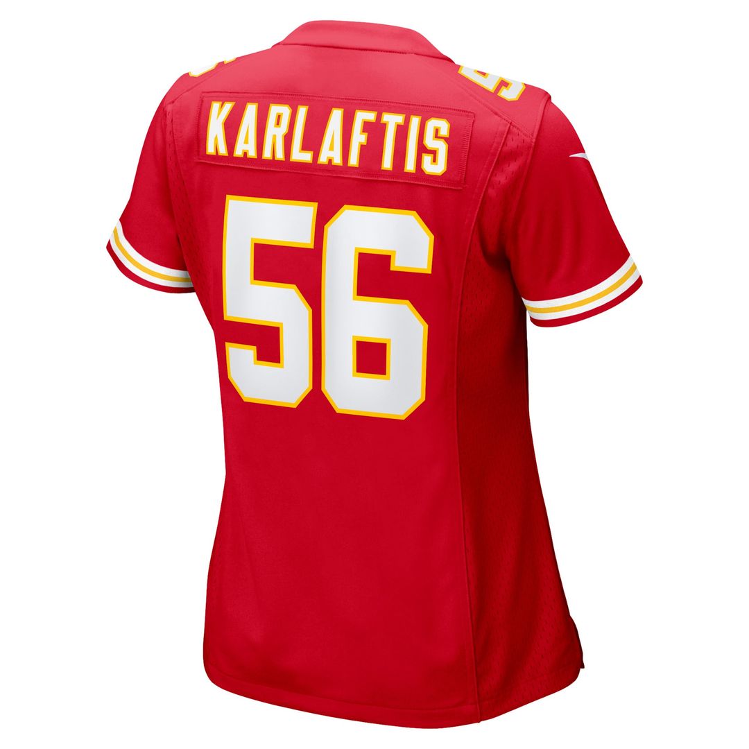 George Karlaftis Kansas City Chiefs Nike Women's Game Player Jersey - Red
