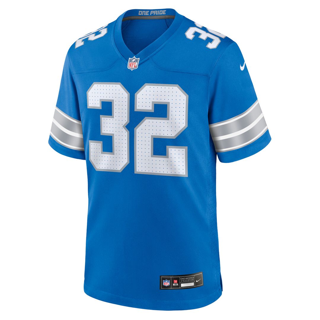 Brian Branch Detroit Lions Nike Game Jersey - Blue