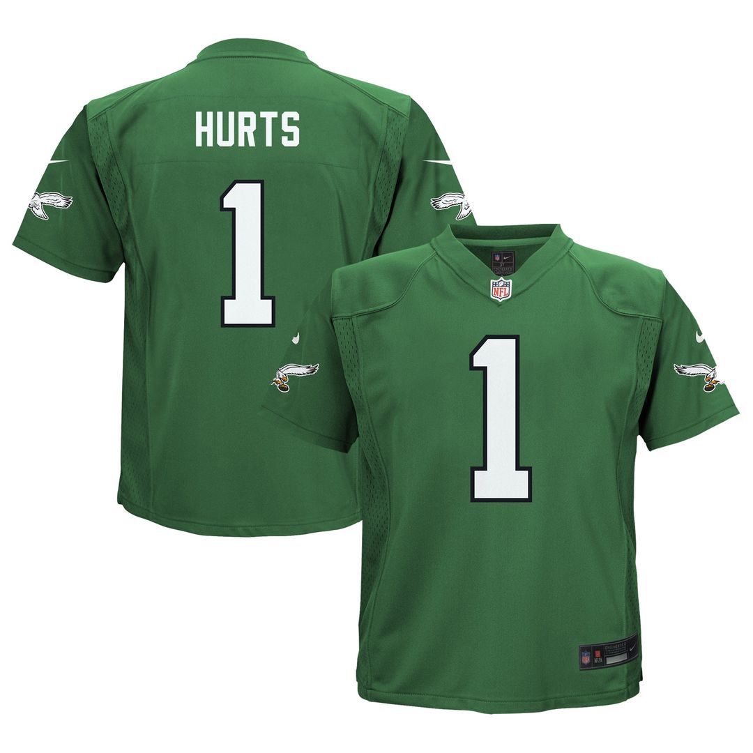 Jalen Hurts Philadelphia Eagles Nike Preschool Game Jersey - Kelly Green