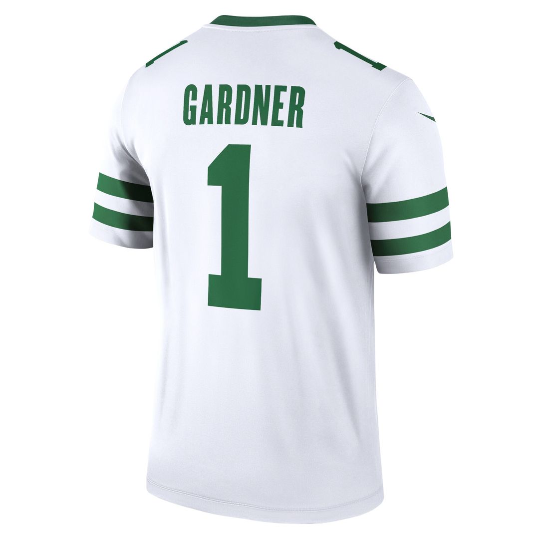 Ahmad Sauce Gardner New York Jets Nike Legend Player Performance Top - White