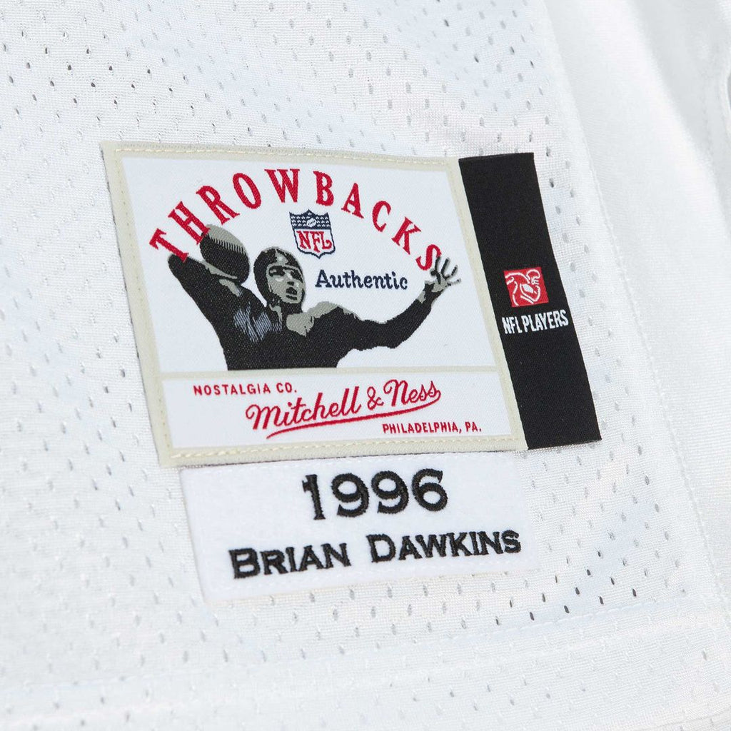 Brian Dawkins Philadelphia Eagles 1996 Mitchell & Ness Authentic Throwback Retired Player Jersey - White