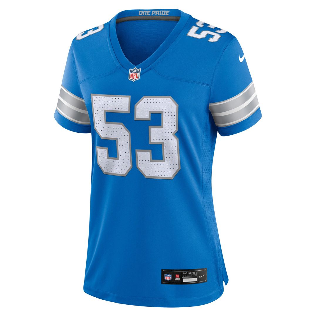 DaRon Gilbert Detroit Lions Nike Women's Game Jersey -  Blue